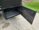 BBQ Smoker 2 Door 300 Gallon Trailer Pull Behind with Charcoal Grill on Front - SLE Equipment - 21