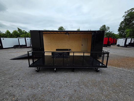 8.5' X 24' Custom Stage and Marketing Showcase Enclosed Trailer - SLE ...