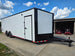 8.5x28 Enclosed Trailer Fully Loaded V Nose 30 Amp Elec. (2) 7,000LB Axle 14K GVWR Front Right
