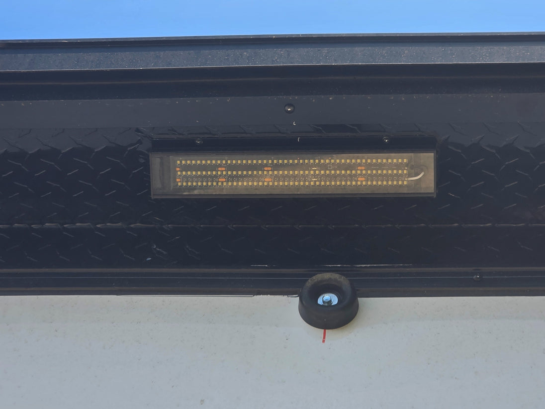 8.5x28 Enclosed Trailer Fully Loaded V Nose 30 Amp Elec. (2) 7,000LB Axle 14K GVWR Above Ramp Lights