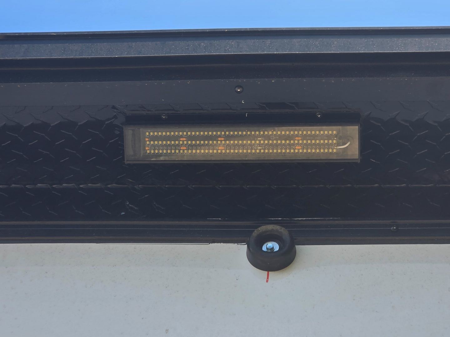 8.5x28 Enclosed Trailer Fully Loaded V Nose 30 Amp Elec. (2) 7,000LB Axle 14K GVWR Above Ramp Lights