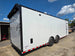 8.5x28 Enclosed Trailer Fully Loaded V Nose 30 Amp Elec. (2) 7,000LB Axle 14K GVWR Right Rear