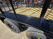 7x18 Dovetail Debris Utility Trailer w/ Side Gate 6 Foot Mesh sides (2) 3,500lb Axles 7K GVWR Fenders