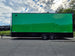 8.5x24 Lime Green w/ Blackout V-Nose Enclosed Trailer 9ft Interior (2) 5,200lb Axles Left Side