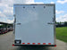 8.5x28 V Nose White Enclosed Trailer 7,000lb Axles Silver ATP Rear