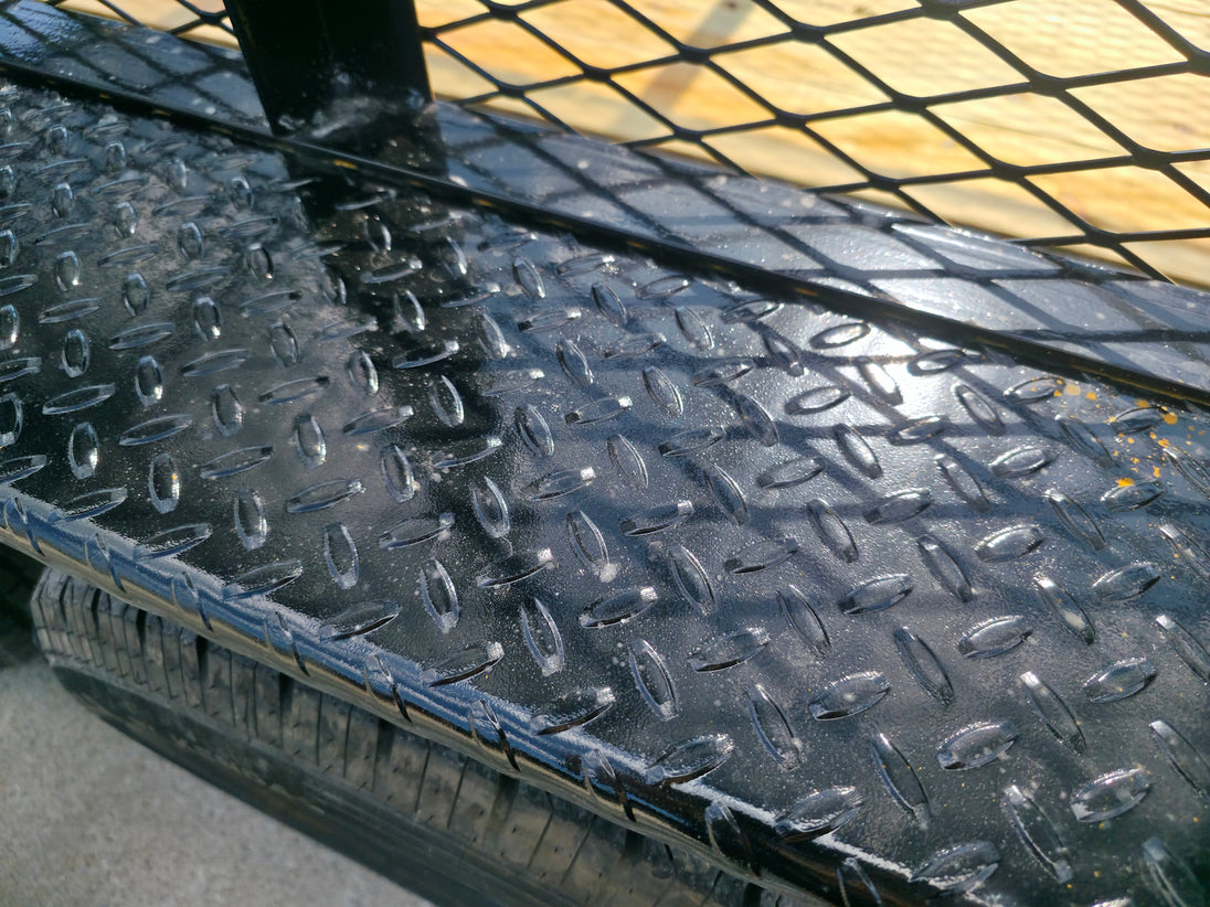 TURF ONE Weibang WBDL5021R with 6.4x14 Leafcage and Tarp Fender