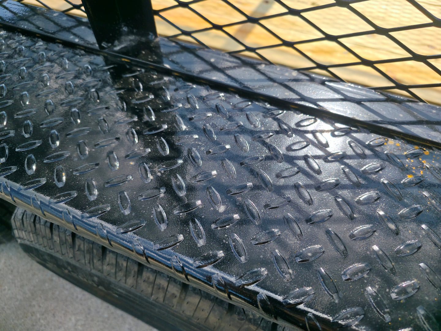 TURF ONE Weibang WBDL5021R with 6.4x14 Leafcage and Tarp Fender