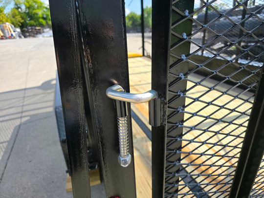 TURF ONE Weibang WBDL5021R with 6.4x14 Leafcage and Tarp Gate Spring Latch