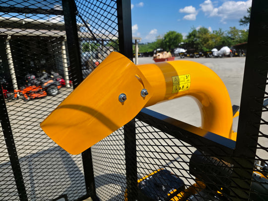 TURF ONE Weibang WBDL5021R with 6.4x14 Leafcage and Tarp Chute