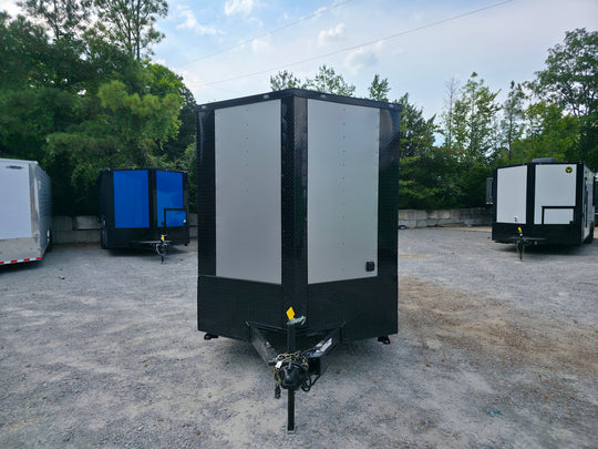 7' X 20' Silver With Blackout Custom Hybrid Trailer - SLE Equipment - 2