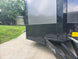 8.5 x 18 Charcoal/Black Enclosed Trailer with Blackout and (2) Heavy-Duty 5,200lb Axles ATP 