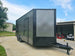 8.5 x 18 Charcoal/Black Enclosed Trailer with Blackout and (2) Heavy-Duty 5,200lb Axles Font Right
