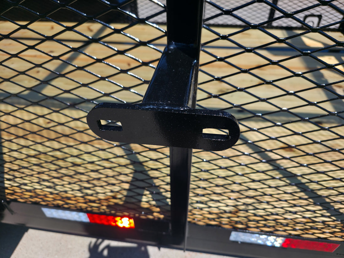 6.4x16 Leaf Clean Up Cage Debris Trailer with 21HP Loader 7K GVWR Tire Mount