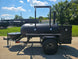 250 Gal Smoker Single Door with Counter Weight and Charkettle Left Side