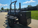 250 Gal Smoker Single Door with Counter Weight and Charkettle Left Rear
