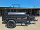 250 Gal Smoker Single Door with Counter Weight and Charkettle Right Side