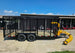 6.4x16 Leaf Clean Up Cage Debris Trailer with 21HP Loader 7K GVWR Right Side