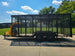 6.4x16 Leaf Clean Up Cage Debris Trailer with 21HP Loader 7K GVWR Left Side