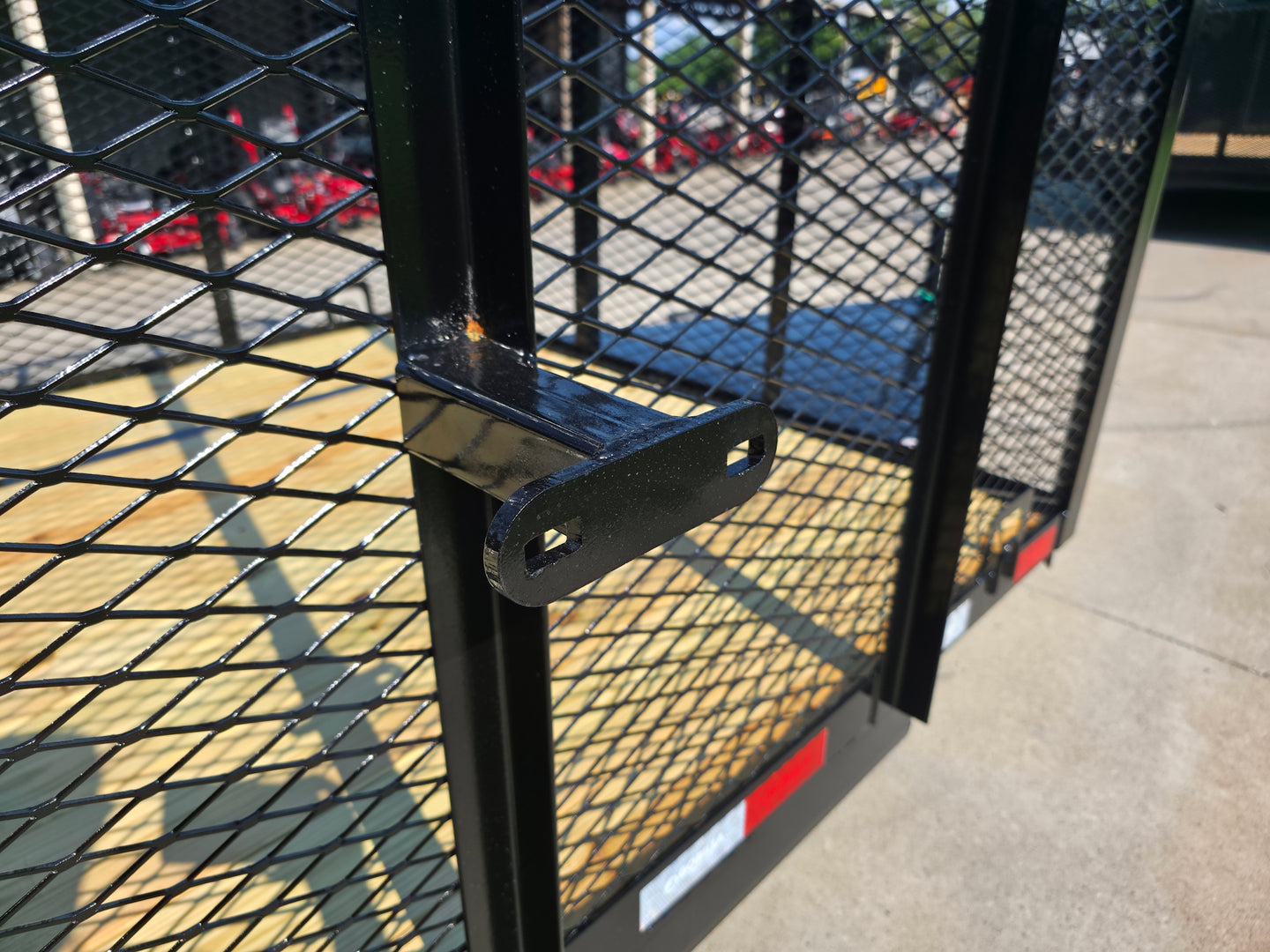 6.4' x 16' Debris Leaf Junk Trash Removal Loader Utility Trailer (2) 3500 Axles Tire Mount