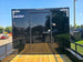 8.5x20 Enclosed Hybrid Black with Black Trim (2) 5200LB Axles Jack Rear Door