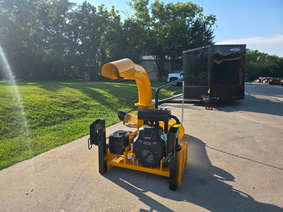 TURF ONE WBDL5021R Leaf Debris Truck Loader V - Twin Pro 21HP Engine - SLE Equipment - 6