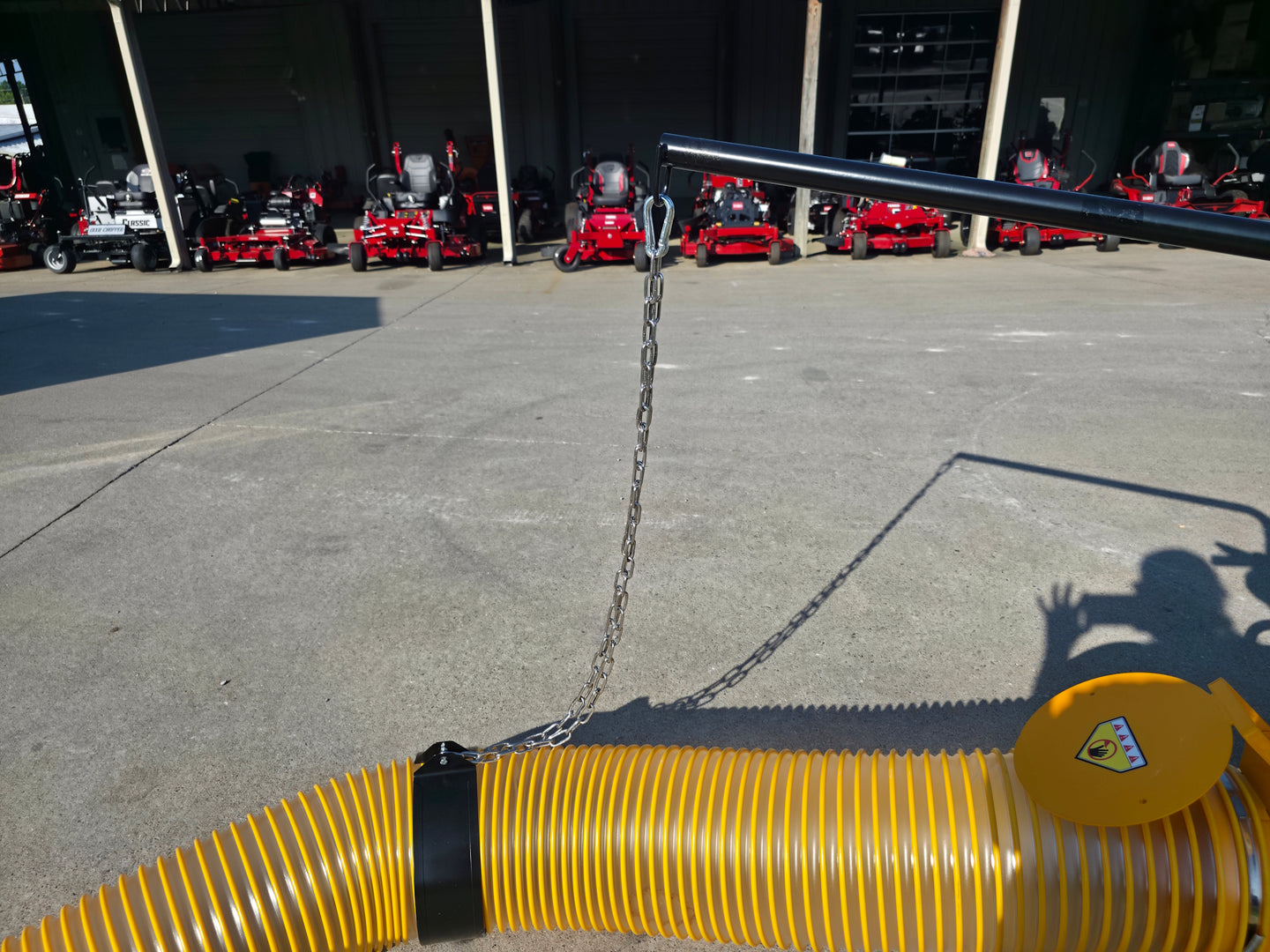 TURF ONE WBDL5021R Leaf Debris Truck Loader V - Twin Pro 21HP Engine - SLE Equipment - 14