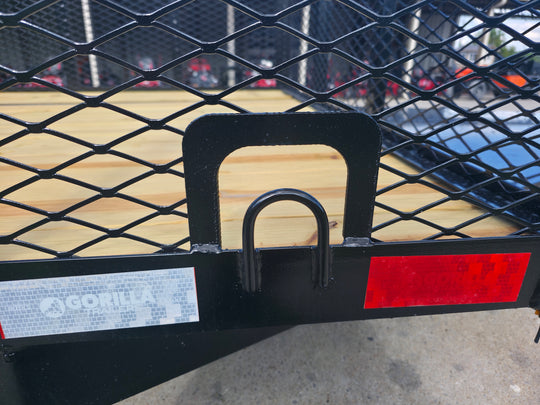 6.4' x 18' Debris Leaf Junk Trash Removal Loader Utility Trailer (2) 3500 Axles Tie Down Point