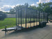 6.4' x 18' Debris Leaf Junk Trash Removal Loader Utility Trailer (2) 3500 Axles Front Left