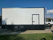 8.5x20 White V-Nose Enclosed Trailer with Blackout Pkg 9' Interior (2) 10,000LB Axles Right Side