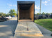 8.5x20 White V-Nose Enclosed Trailer with Blackout Pkg 9' Interior (2) 10,000LB Axles Rear Ramp Down