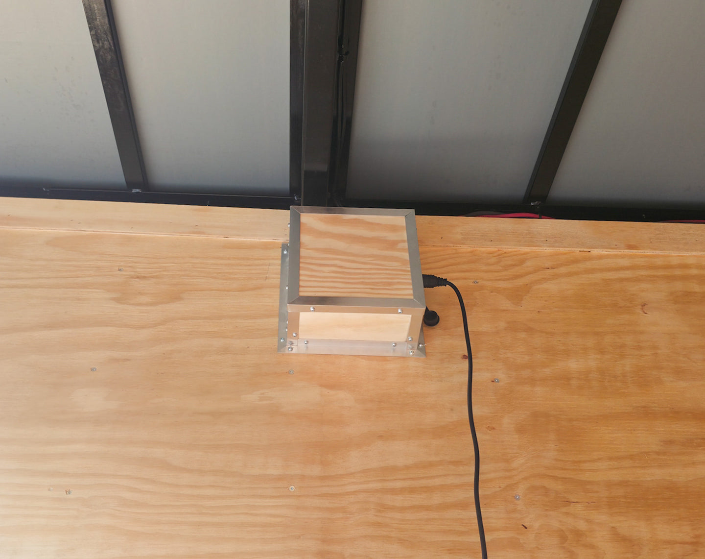 8.5x20 White V-Nose Enclosed Trailer with Blackout Pkg 9' Interior (2) 10,000LB Axles Wench Controller