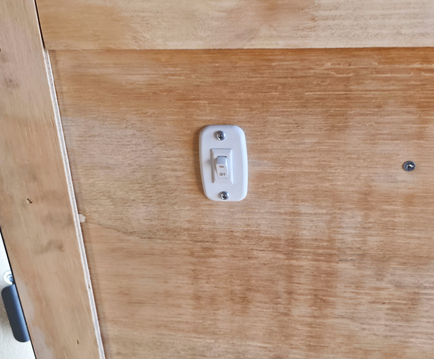 8.5x20 White V-Nose Enclosed Trailer with Blackout Pkg 9' Interior (2) 10,000LB Axles Light Switch