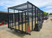 6.4x18 Leaf Cage Debris Trailer with 18HP Debris Loader for Leaf Clean Up Right Rear