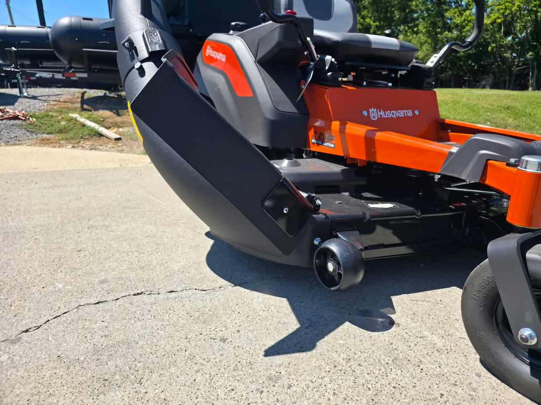 Husqvarna Z254F Special Edition Zero Turn Mower 23HP KAW with 591111401 Triple Bagger Chute Attachment
