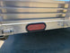 Used 6.4' x 16' All Aluminum Utility Trailer Dual Axle Straight Deck 7K GVWR Brake Light