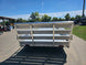 Used 6.4' x 16' All Aluminum Utility Trailer Dual Axle Straight Deck 7K GVWR Rear