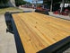 7x16 Equipment Trailer Dovetail Mini King Kong Ramps (2) 7,000LB Axles Pressure Treated Floor