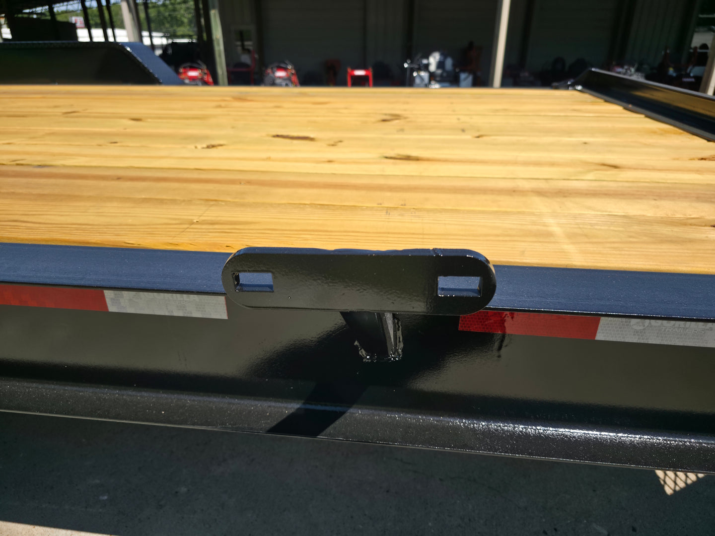 7x16 Equipment Trailer Dovetail Mini King Kong Ramps (2) 7,000LB Axles Tire Mount