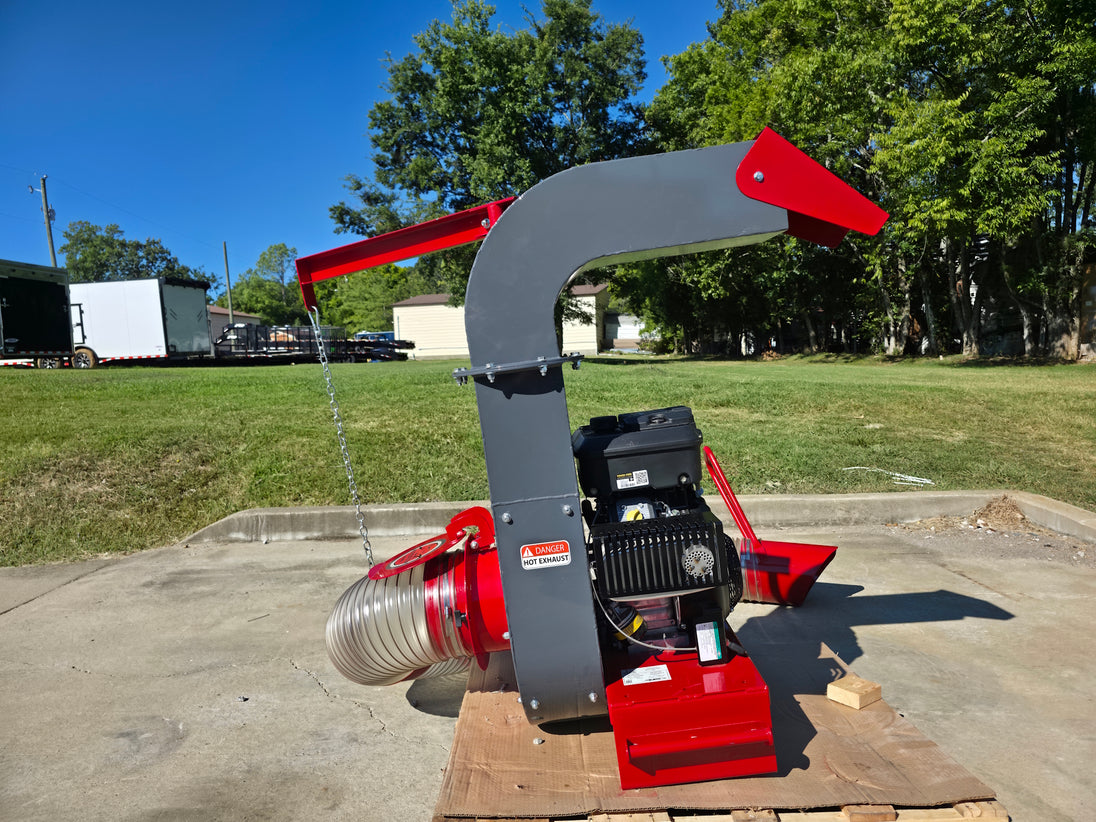 Land Shark LSDL - 18VGDE 18HP Vanguard Leaf Truck Loader Debris Vacuum - SLE Equipment - 6