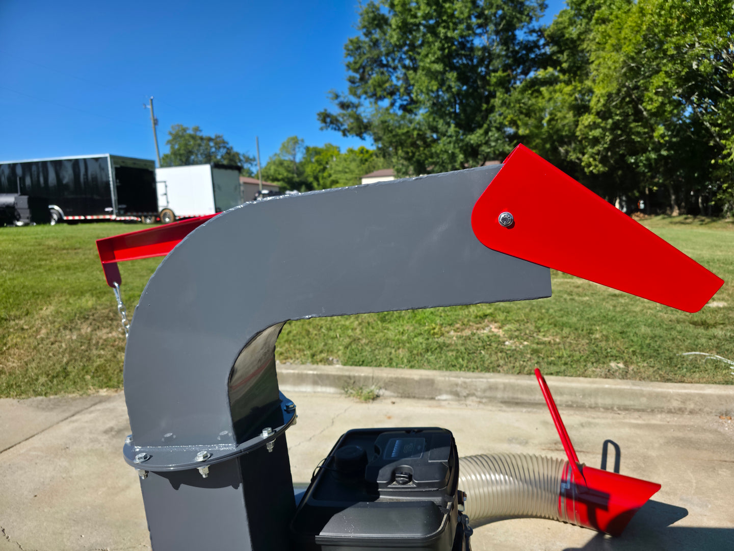 Land Shark LSDL - 18VGDE 18HP Vanguard Leaf Truck Loader Debris Vacuum - SLE Equipment - 12