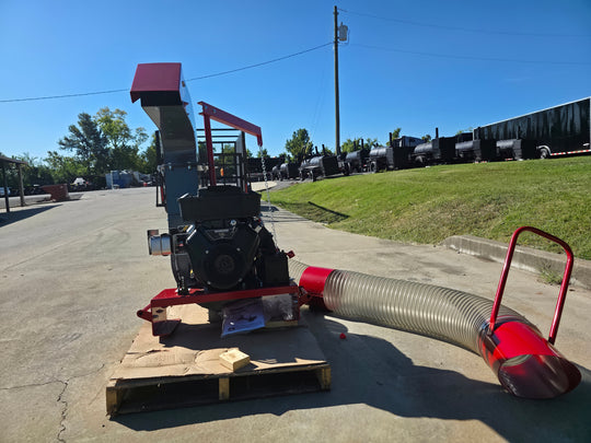 Land Shark LSDL - 18VGDE 18HP Vanguard Leaf Truck Loader Debris Vacuum - SLE Equipment - 5