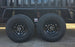 7x16 Telescopic Dump Trailer with 4ft Sides (2) 7K Axles W/ Hydraulic Jack Tires
