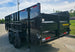 7x16 Telescopic Dump Trailer with 4ft Sides (2) 7K Axles W/ Hydraulic Jack Left Rear