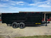 7x16 Telescopic Dump Trailer with 4ft Sides (2) 7K Axles W/ Hydraulic Jack Right Side