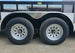 7x18 Hybrid Enclosed White with Alum Trim and Open Deck (2) 5200LB Axles Tires