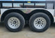 7x18 Hybrid Enclosed White with Alum Trim and Open Deck (2) 5200LB Axles Tires