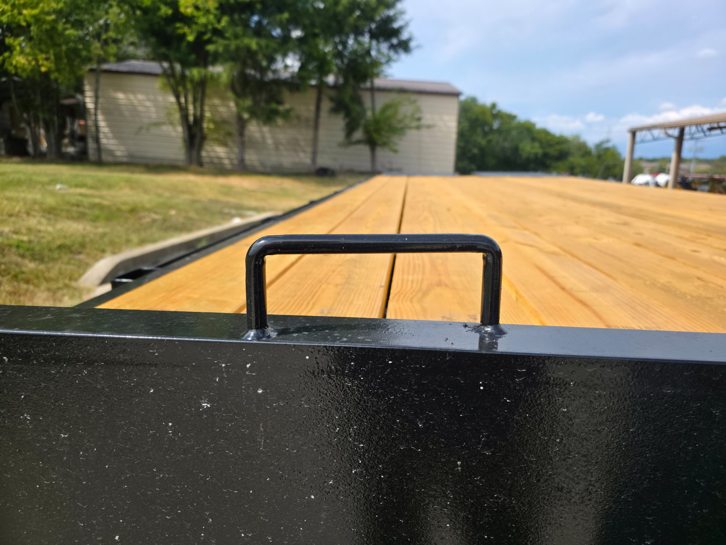 8.5x25 IBeam Deckover Trailer DoveTail (2) 7K Axles King Kong Ramps 14k GVWR - SLE Equipment - 14