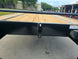 8.5x25 IBeam Deckover Dovetail Trailer (2) 10K Axles King Kong Ramps 20K GVWR Tire Mount
