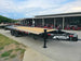 8.5x25 IBeam Deckover Dovetail Trailer (2) 10K Axles King Kong Ramps 20K GVWR Front Right 