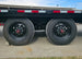 8.5x25 IBeam Deckover Dovetail Trailer (2) 10K Axles King Kong Ramps 20K GVWR Tires